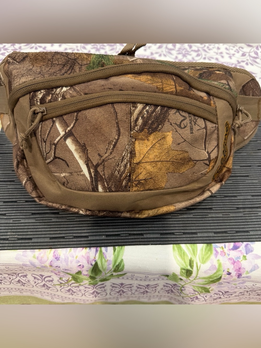 Men's Camouflage Waist Pack - Brown Camo